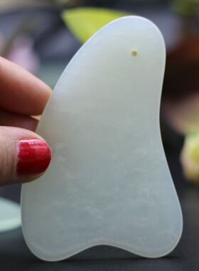 天然玉石刮痧板经络棒玉石
