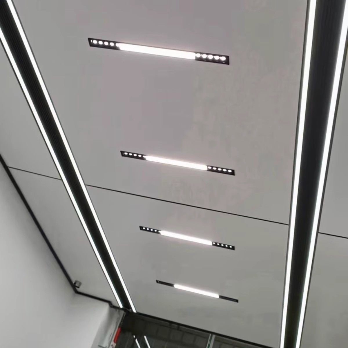 蜂窝大板线条灯集成吊顶格栅灯聚光悬浮灯泛光灯LED筒灯长条灯,淘宝优惠券,粉丝福利购,淘宝优惠卷