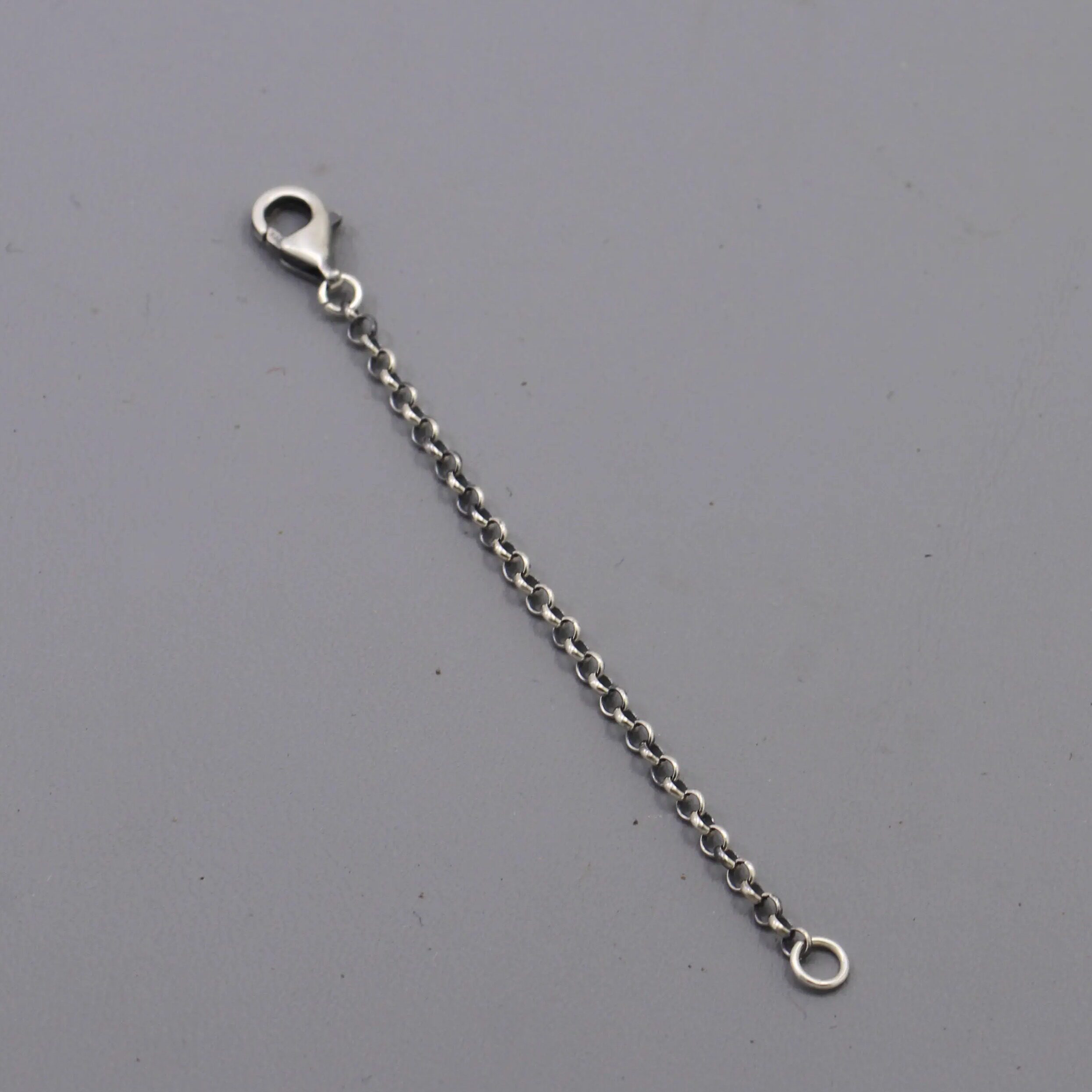 925银链条手工diy 古奇男女款复古做旧手链项链延长链子 可调节链,淘宝优惠券,粉丝福利购,淘宝优惠卷