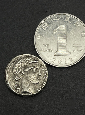 罗马古币项链复刻复古风好运女神