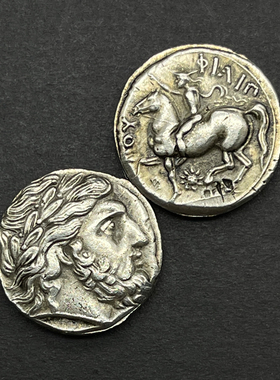 希腊古币硬币项链射手座欧美饰品