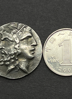 希腊神话宝贝古币吊坠射手座宙斯