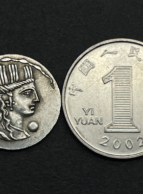 古罗马神话硬币古币吊坠大地女神