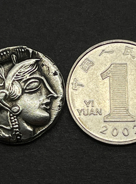 希腊智慧女神雅典娜水瓶星座硬币