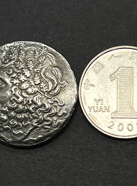 希腊饰品射手座神王宙斯古币吊坠