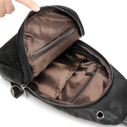 Кенгуру, сумка на одно плечо, нагрудная сумка, шоппер для отдыха, ткань оксфорд