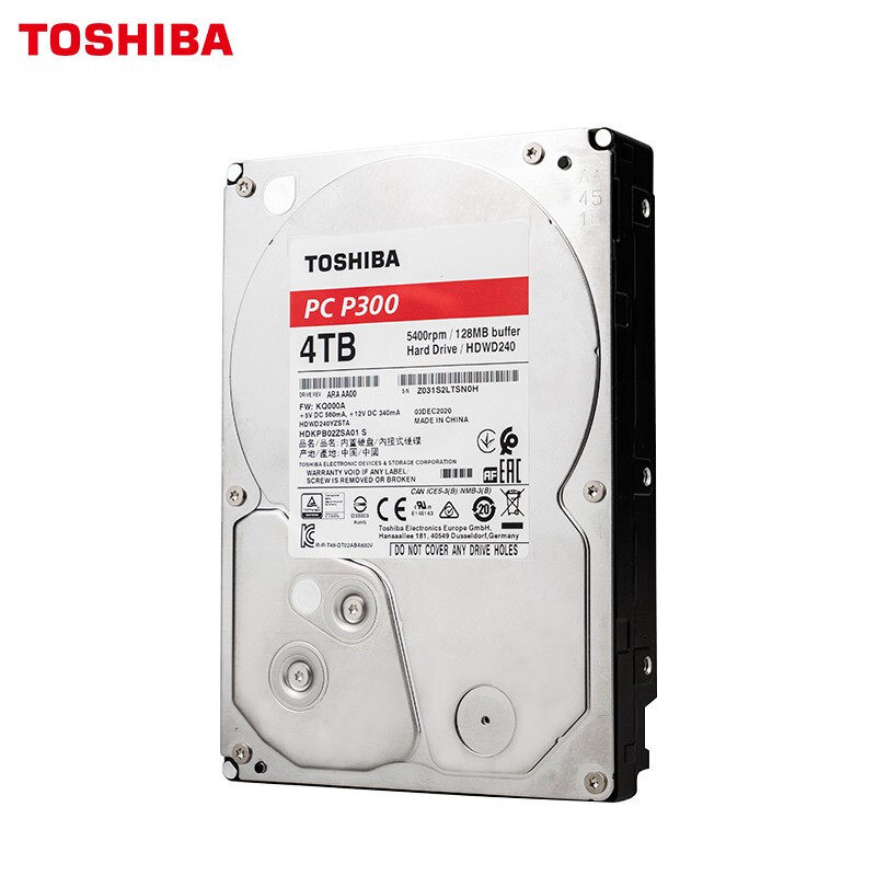 【国行2年保】东芝台式机5400转硬盘 东芝祝庆机械硬盘