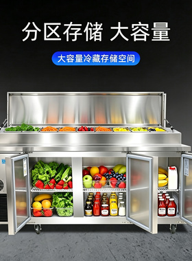 赛零斯开槽披萨风冷冷柜