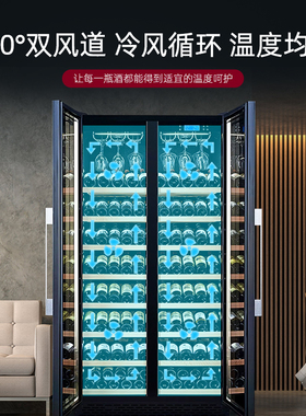 赛零斯红酒柜双门恒温