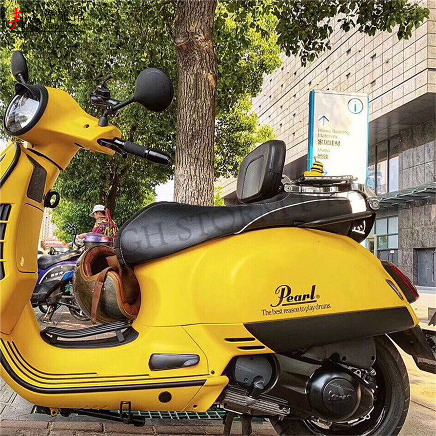 维斯帕Vespa300 150后靠背冲刺 春天 姜戈折叠靠背 GTS后货架靠背 - 图0