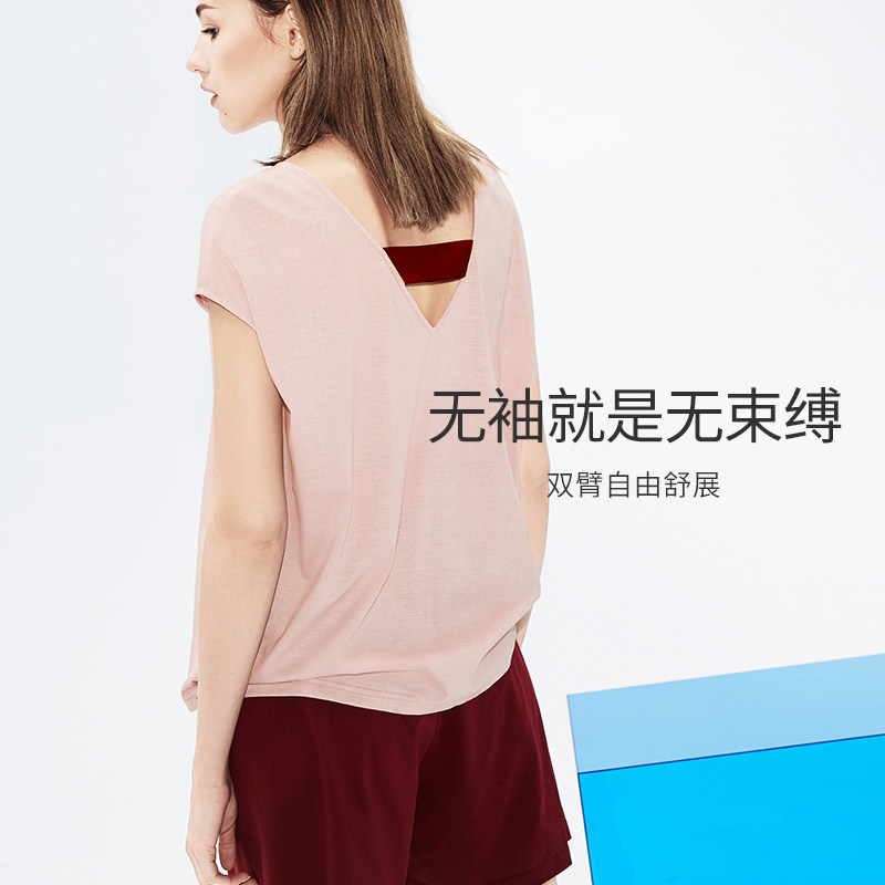 淳度夏纯棉撞色可外穿全棉薄款睡衣 淳度服饰睡衣/家居服套装