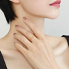 Ming brand jewelry t5G gold rich Bing money slam ring pure gold hollow copper coin solid mouth finger ring AFM0401