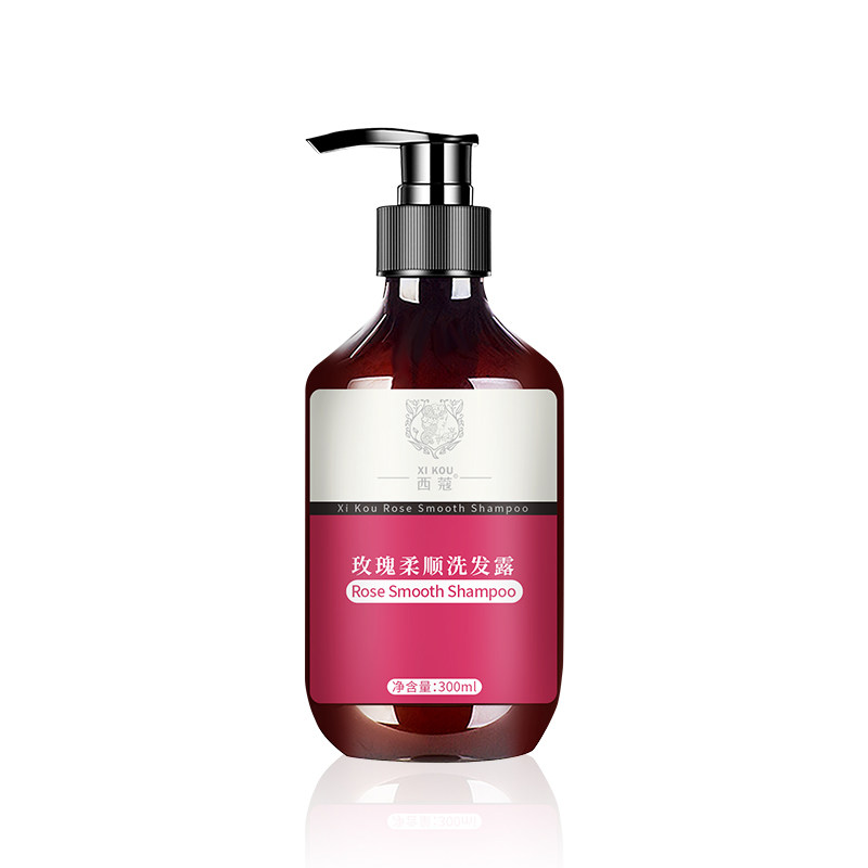 西蔻大马士革玫瑰精油柔顺洗发露300ml控油去屑改善分叉烫染修护 - 图3