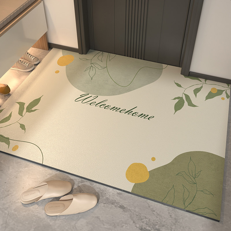 2025新高级感入户门皮革地垫免洗耐脏门口pvc可裁剪防滑家用脚垫,淘宝优惠券,粉丝福利购,淘宝优惠卷