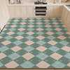 Light luxury leather non-slip pvc kitchen floor mat