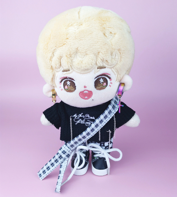 棉花娃娃圈现货棉花娃娃15cmcm娃用玩偶彩虹娃衣制造社 券比三家