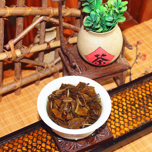 2010年老茶福鼎白茶药香老寿眉枣香陈年高山老白茶贡眉散装3斤装 - 图1