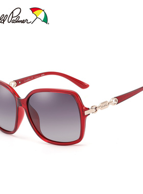 花雨伞复古风方框近视太阳眼镜