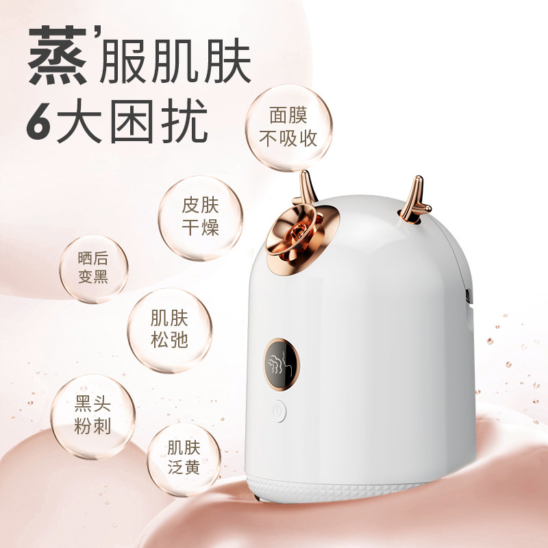 蒸脸仪纳米喷雾加湿补水热喷家用 馨霖美容喷雾机/蒸脸器