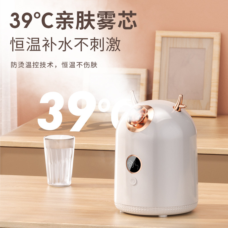 蒸脸仪纳米喷雾加湿补水热喷家用 馨霖美容喷雾机/蒸脸器