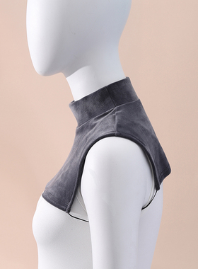 必菩黑色保暖内搭半高领假领子女式衣服假领女配卫衣百搭春秋领子