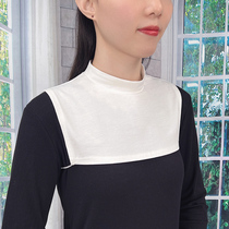 Thin section Low collar Neck Guard Neck woman sleeve Head anti-fur coat Neck False Collar Male Cotton Shoulder Collar Lady alone
