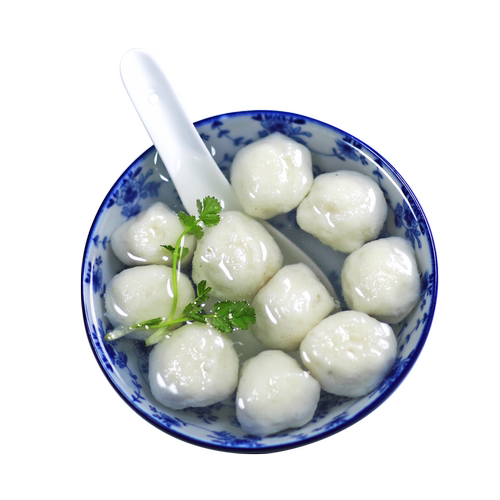 厂家江苏南通如皋特产白蒲蒲泉鱼丸鱼圆嫩滑鱼腐火锅丸子 - 图2