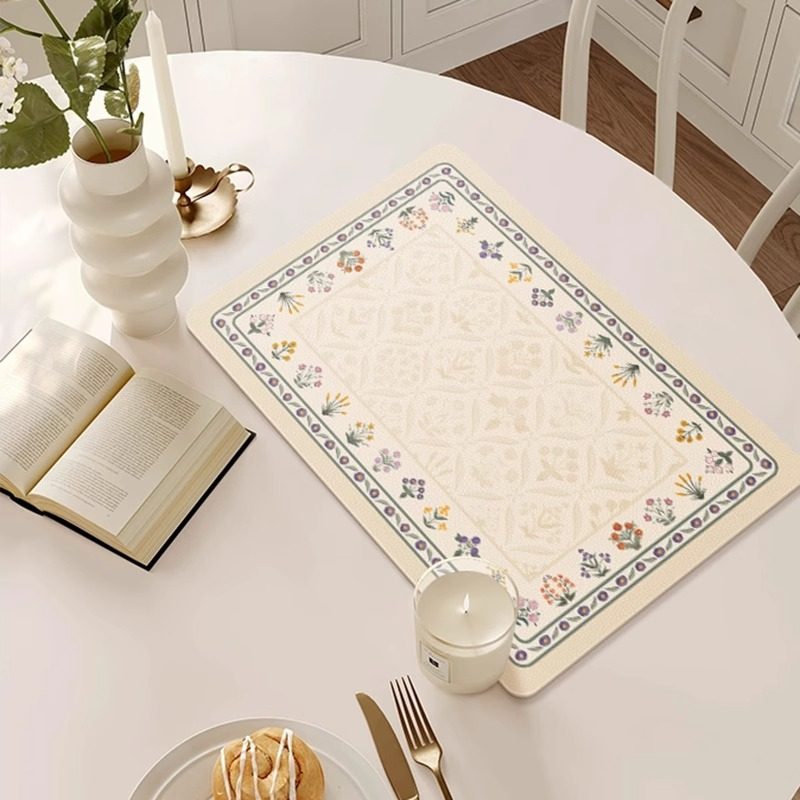 法式沫汐皮革餐垫碗盘垫高级感防水防油西餐垫轻奢隔热拍照餐垫子,淘宝优惠券,粉丝福利购,淘宝优惠卷