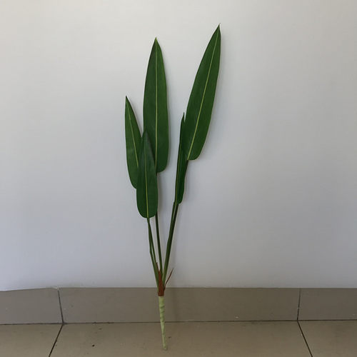 仿真水竹芋水竹叶绿枝叶 仿真树枝绿色植物假花鹤望兰装饰插花 - 图1