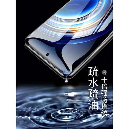 适用红米note14钢化膜note11Pro手机K80k70至尊15sk60ek50k40小米14全屏10x12turbo3蓝光9e13版8防窥tpro贴+g - 图2