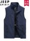 Vest jacket casual vest multiple pockets