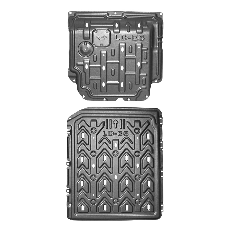 蓝电E5专用发动机下护板蓝电E5新能源电池底部护板改装底盘防护板