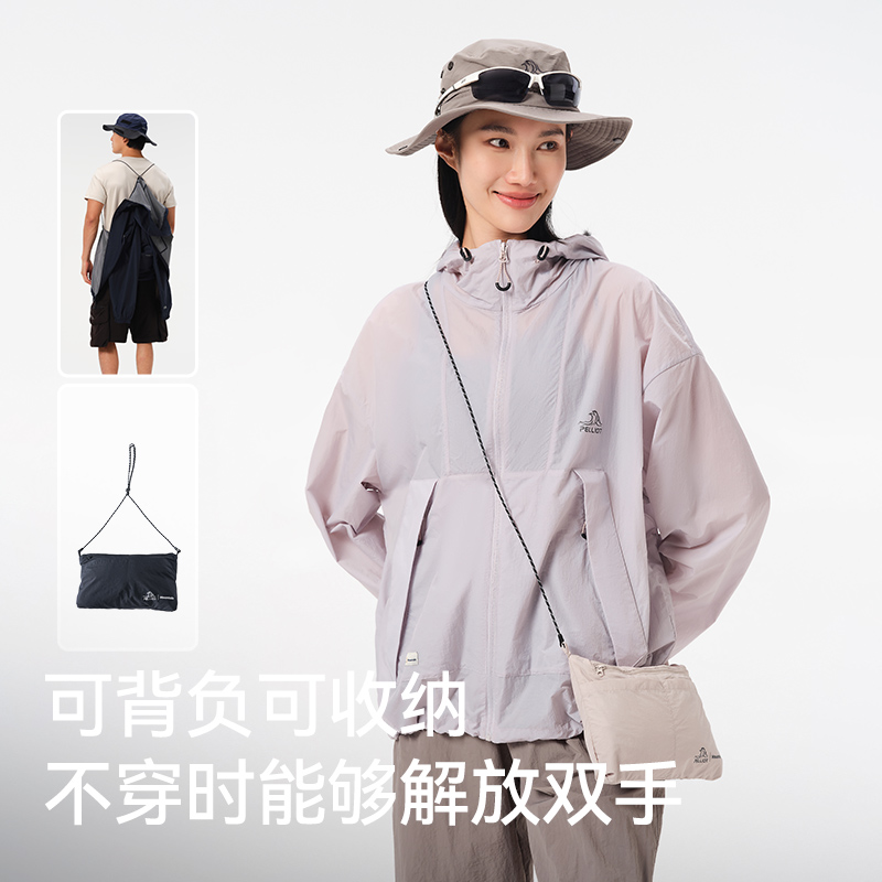 【小森林】伯希和轻量户外防晒衣女夏登山皮肤衣男专业徒步防晒服-图2