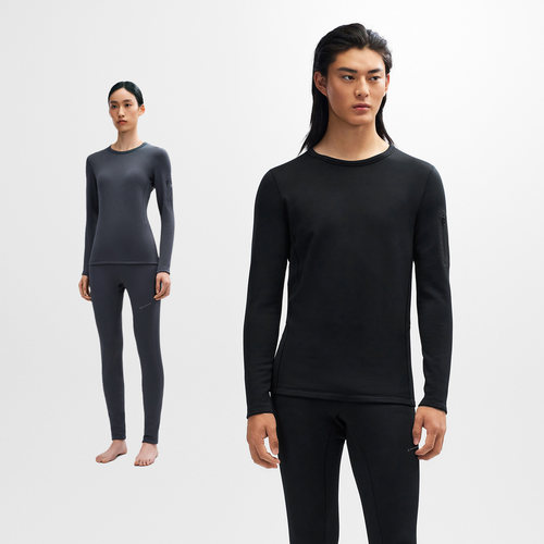【P系列】伯希和户外功能内衣套装女Polartec Power Dry打底衣男 - 图3
