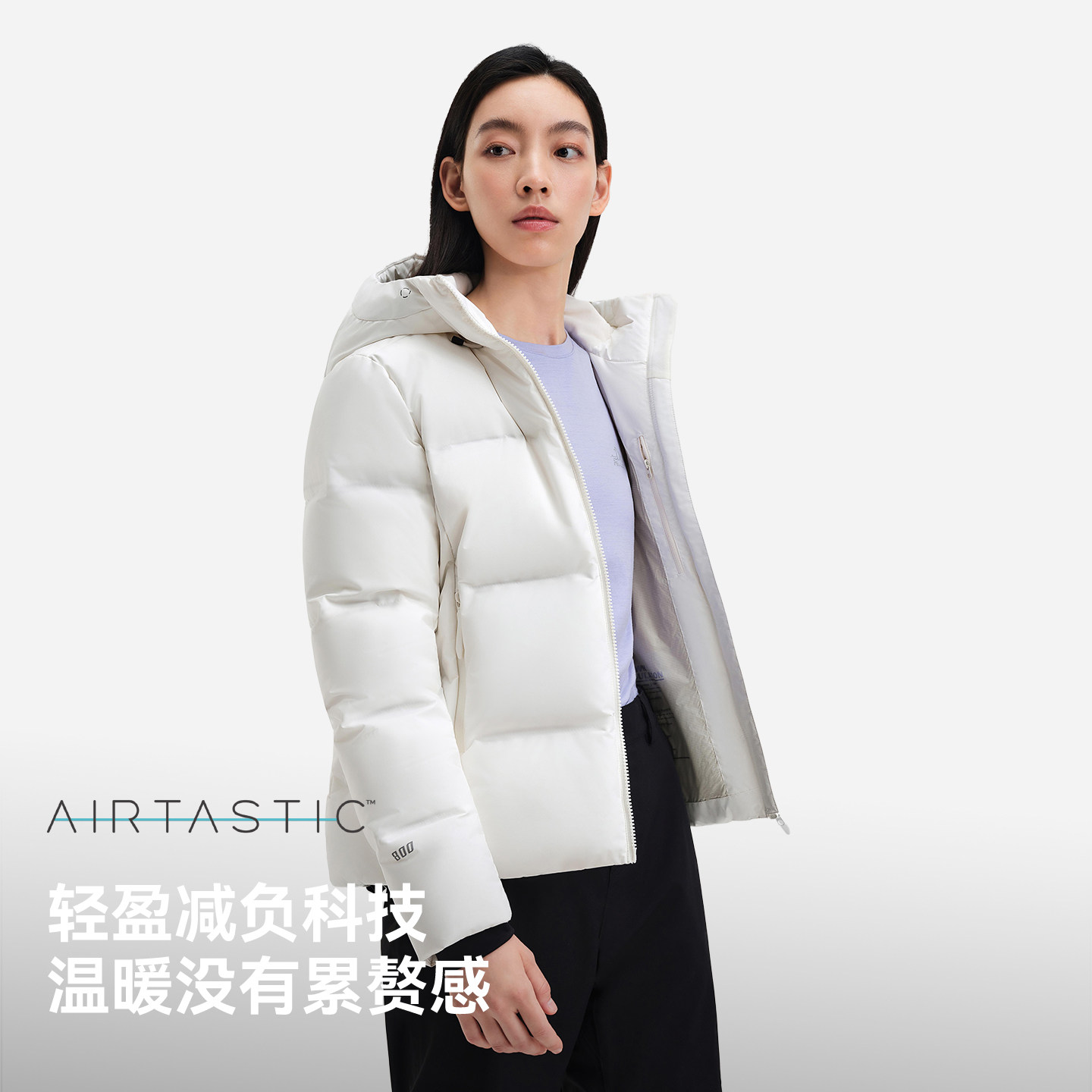 伯希和户外800蓬羽绒服Dermizax防水鹅绒服新款女保暖滑雪服外套