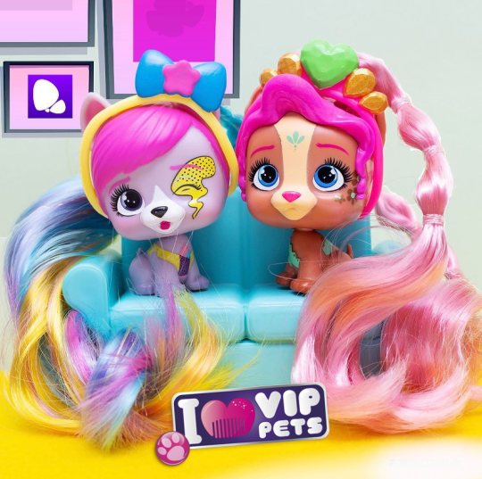 Blind box hairdressing and braiding for female pet dogs