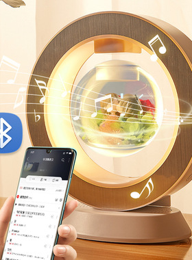 磁悬浮蓝牙音响永生花摆件礼盒