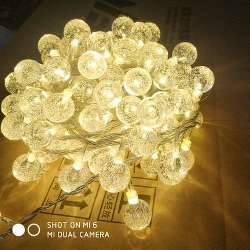 LED彩灯闪灯usb水晶圆球泡串灯圣诞节日满天星婚庆摄影浪漫装饰灯 - 图0