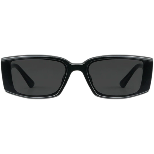 Tide, черные солнцезащитные очки на солнечной энергии, изысканный стиль, европейский стиль, 2 карат, по фигуре