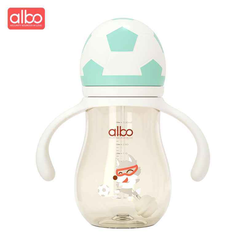 albo奶瓶ppsu耐摔品牌新生婴儿大容量1-2-3岁宝宝吸管式6个月以上-图3