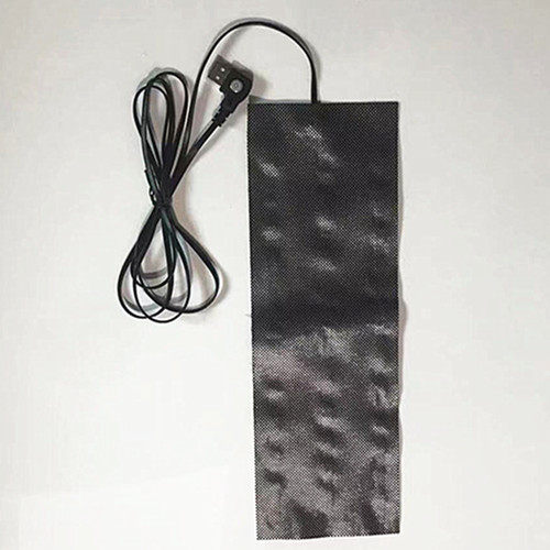 石墨烯加热布.USB3档调温加热片.电热腰带发热片.热敷片.长度30CM - 图0
