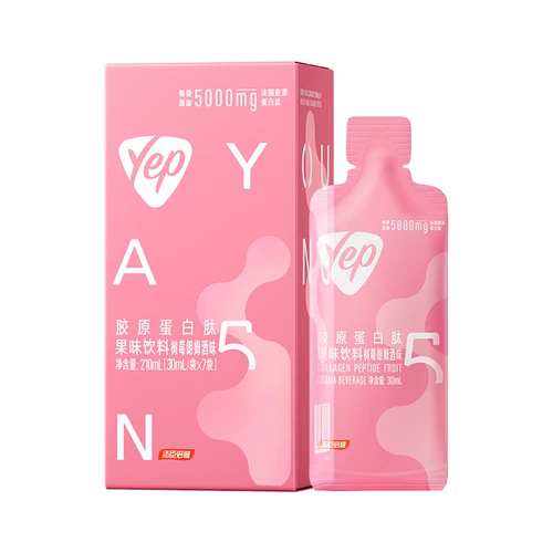 Tongcheng Пекианский коллаген -пептид Аутентичный официальный флагманский магазин жидкий напиток да Да