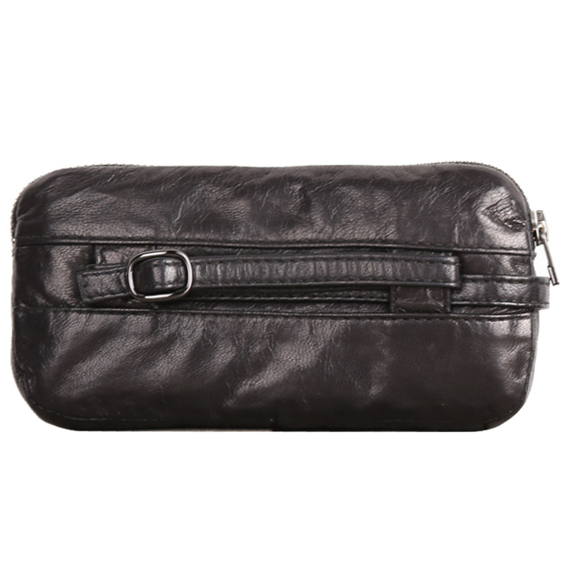 Original genuine leather handmade horizontal wallet wallet mobile phone
