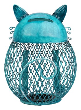 TOOARTS Cat coin box Piggy bank Animal ornament Creative orn