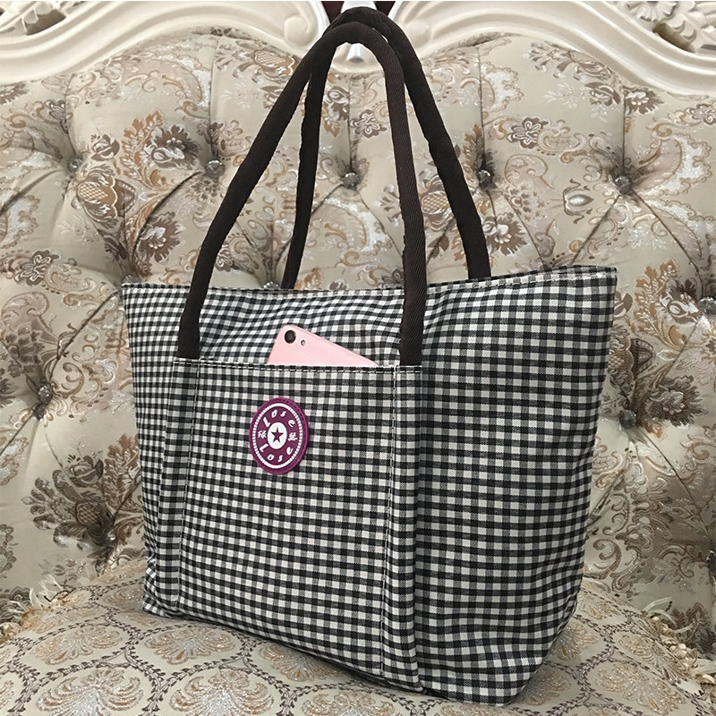 手提包便当包妈咪学生包大号牛津布包环保袋饭盒袋防水拉链小布包,淘宝优惠券,粉丝福利购,淘宝优惠卷