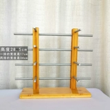 Высококлассный стенд, солнцезащитные очки из натурального дерева, трубка