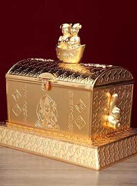 李居明马年暗格和合招财摆件