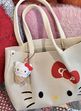 【国现秒发】韩版hellokitty冰淇淋甜筒毛绒挂件