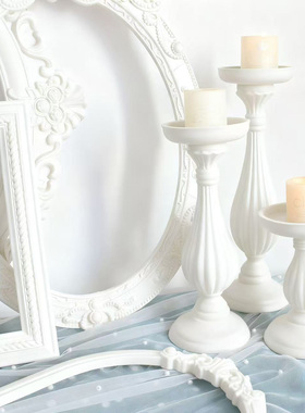 白色ins大镜框木质镜框镜框画框复古婚纱家居欧式装饰拍摄道具