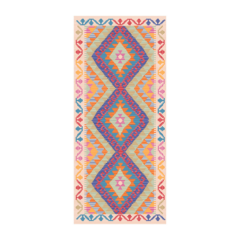 寻由民族风地毯kilim摩洛哥客厅沙发复古美式波斯卧室床边毯走廊,淘宝优惠券,粉丝福利购,淘宝优惠卷